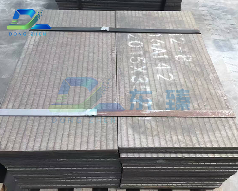 双金属堆焊耐磨板在水泥生料磨中的解决方案