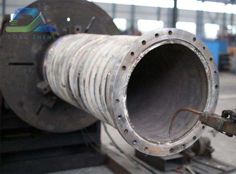 双金属复合耐磨堆焊管道弯头